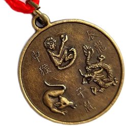 Amuleto protector para los aliados del zodiaco feng shui Mono, Rata y Dragón
