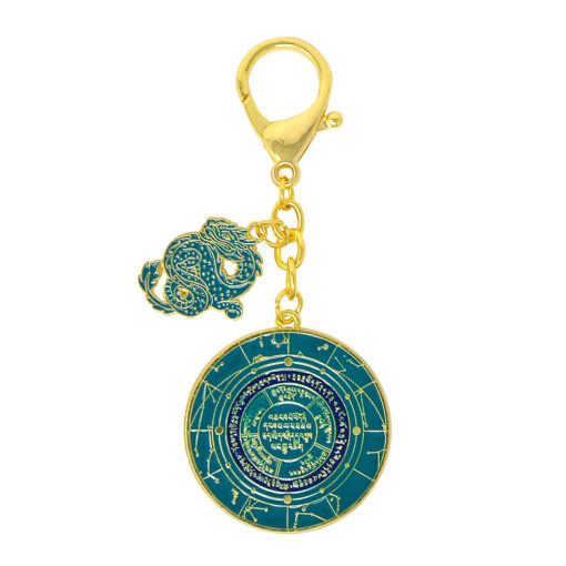 Amuleto armonizador Mansiones lunares con el Dragón Verde