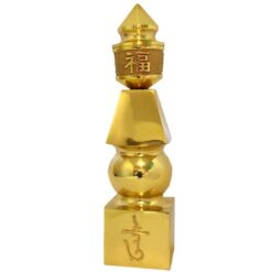 Pagoda de los cinco elementos para la salud y familia premium 15 cm