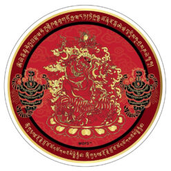 Pegatina para protección familiar - Dorje Drolo - Guru Rinpoche - Escorpio