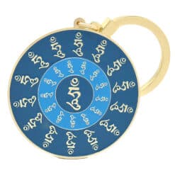 Amuleto de protección con sílaba HUM