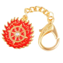 Amuleto con rueda de fuego, rueda de Dharma contra los conflictos