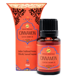 Aceite aromático de Canela | Cinnamon Fragrant (Aroma) Oil 10ml Indian Heritage