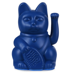 Gato Maneki Neko Azul