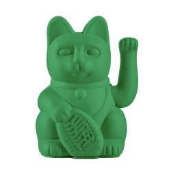 Gato Maneki Neko Verde