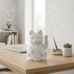 Gato Maneki Neko Blanco